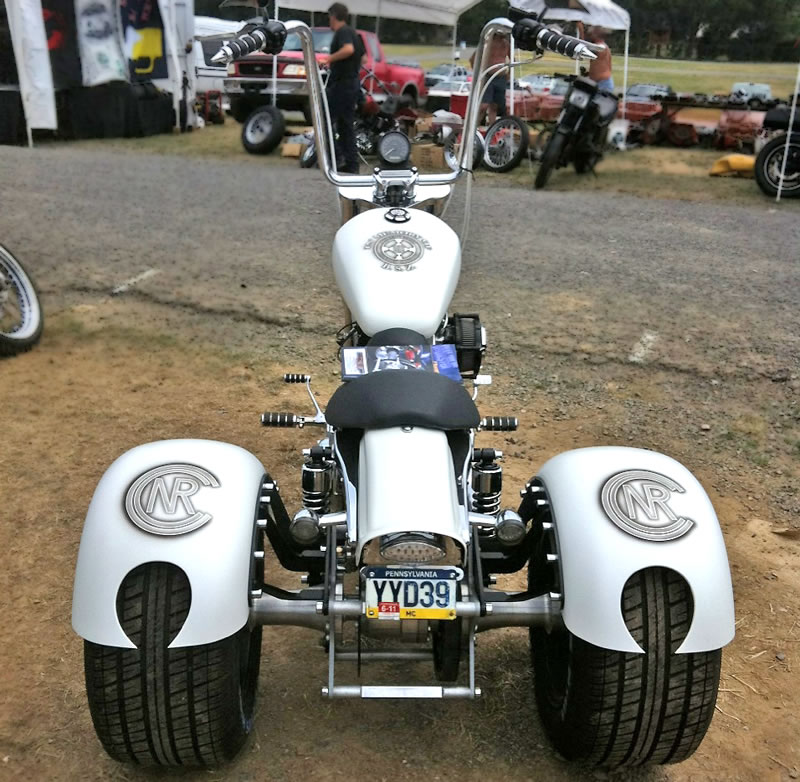 northridge customs sportster with Frankenstein Trike Kit