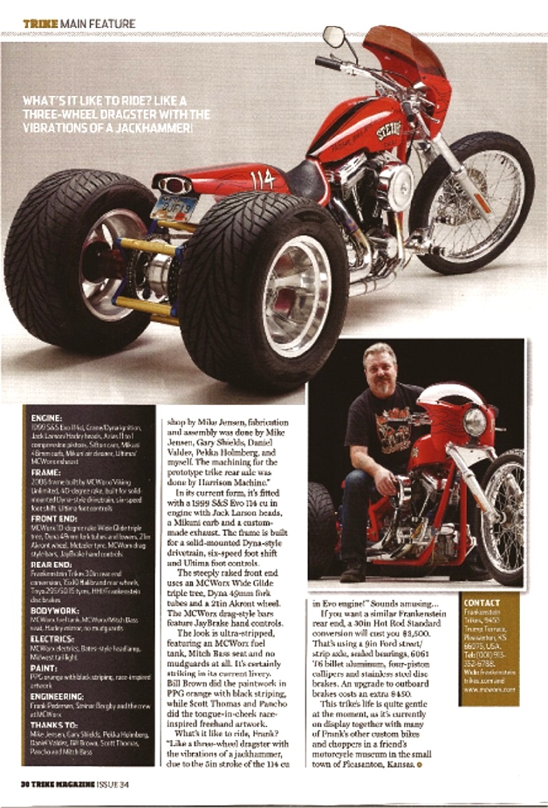 trike rear end for sale