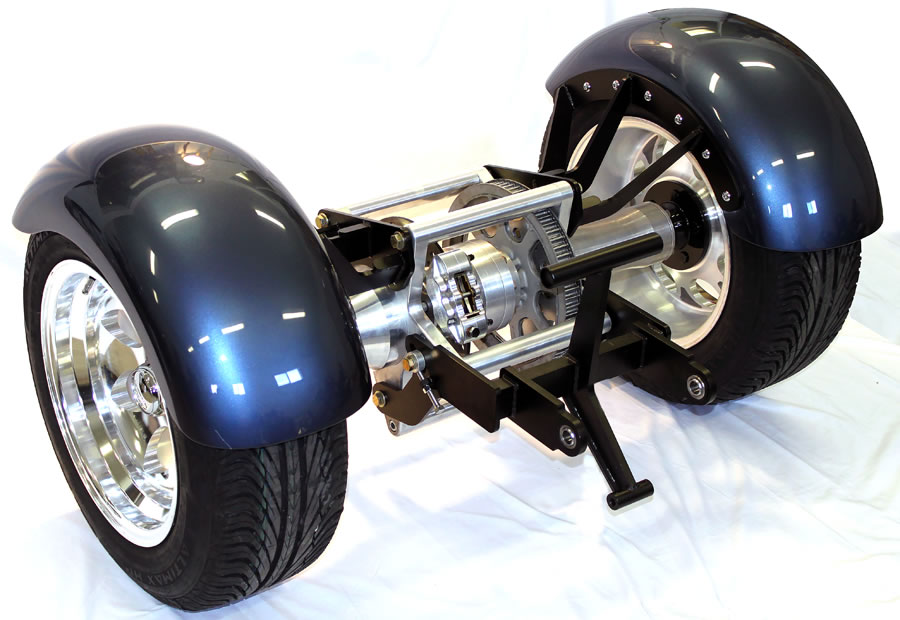 Harley Davidson Trike Kit fully assembled Frankenstein Trike Kit