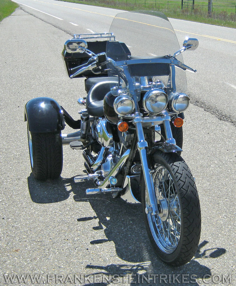 Trike Conversion kit on H-D Dyna Frankenstein Trikes