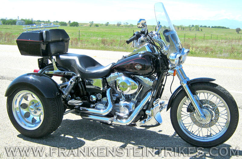 Trike Conversion kit on H-D Dyna Frankenstein Trikes