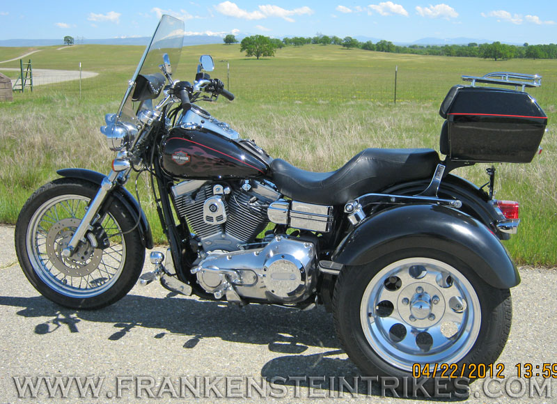 Trike Conversion kit on H-D Dyna Frankenstein Trikes