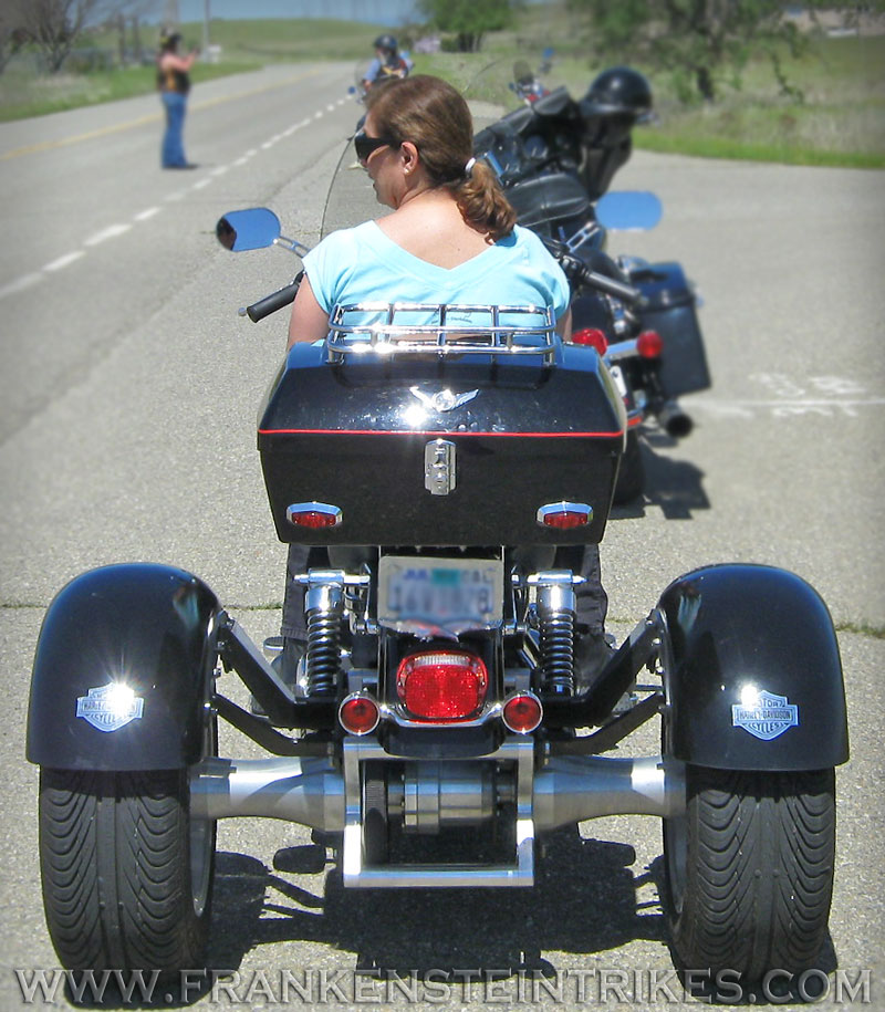 Trike Conversion kit on H-D Dyna Frankenstein Trikes