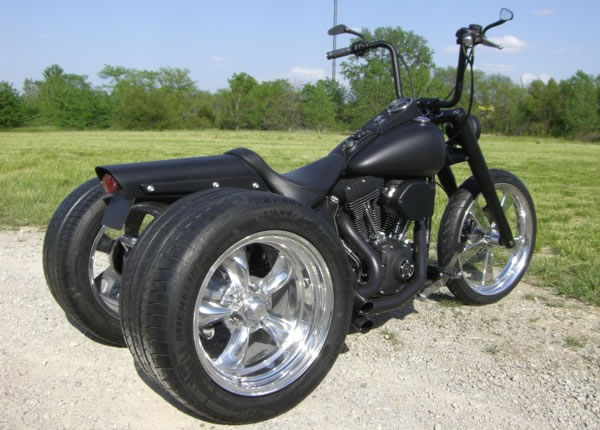 harley davdison trike softail