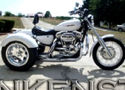 harley-davidson sportster trike photo