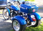 harley davidson sportser trike using frankenstein trike kit customer photo