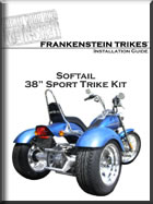 H-D Softail trike conversion install manual