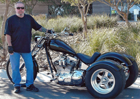 Ultima Harley Davidson Trike Frankenstein Trike conversion