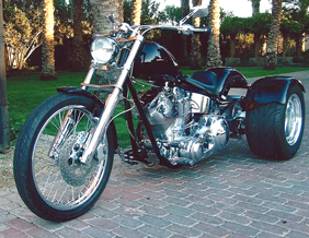 2008 Ultima 250 trike conversion with frankenstein trike kit 