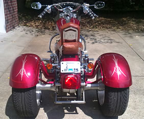 Customer reveiw frankenstein Trikes for harley-davidson Sportster Motorcycle Trike Kit